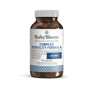 Baby Bloom pentru bărbați - O formulă complexă care conține zinc, seleniu și L-carnitină pentru a susține fertilitatea și producția de spermă